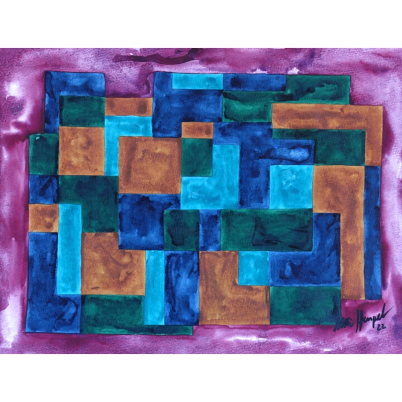 22 / Cxiv Painting by Ulli Heupel | ArtMajeur