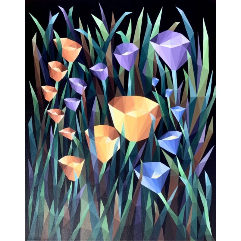Waltz Of The Flowers Painting by Maria Tuzhilkina | ArtMajeur