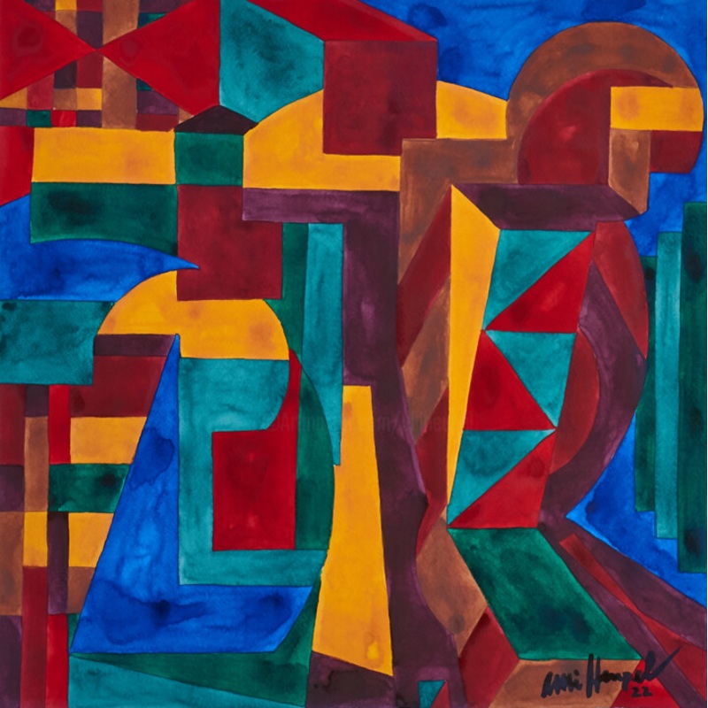 22 / Ci  Urban 2 Painting by Ulli Heupel | ArtMajeur