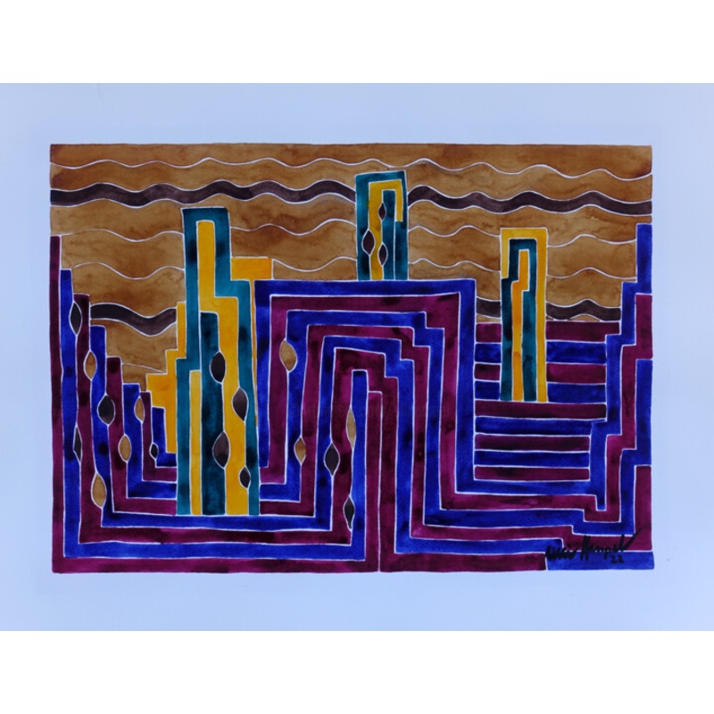 22 / Cxvi Painting by Ulli Heupel | ArtMajeur