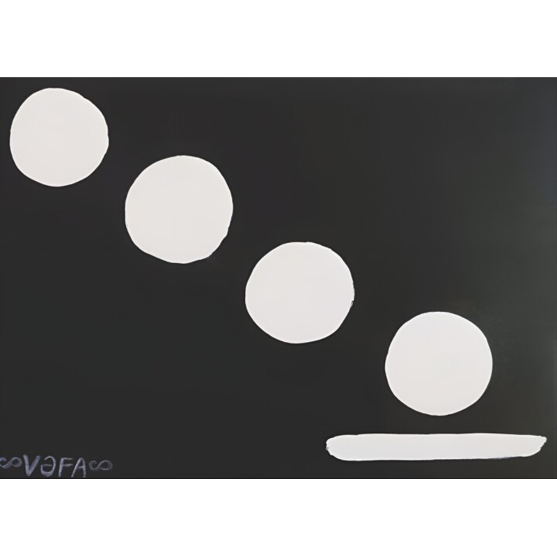 White Suns Painting by Vafa Majidli | ArtMajeur