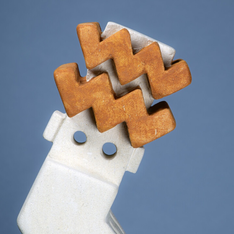 Zigzag  Poils Roux Sculpture by Tom Sturm | ArtMajeur