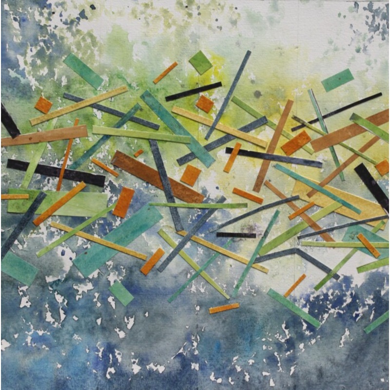 4X4/20X20/2023 N44 Painting by Raymond Guibert | ArtMajeur