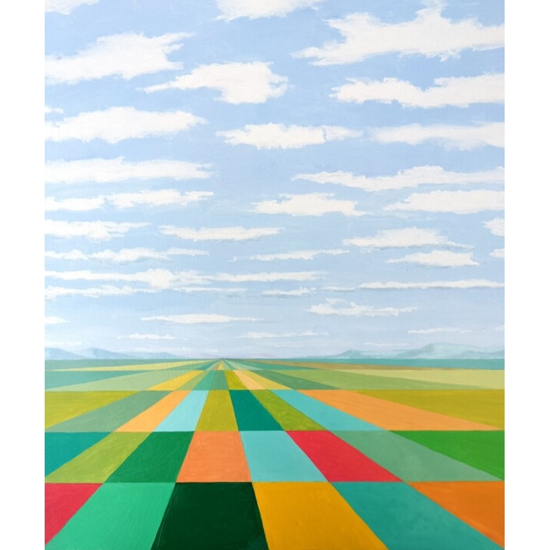 Y Cambi El Tiempo Painting by Marietta Negueruela | ArtMajeur