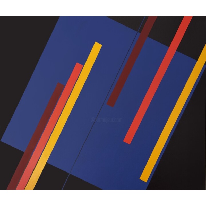 Vrit Euclidienne I Painting by Jean-Marc Gardeux | ArtMajeur