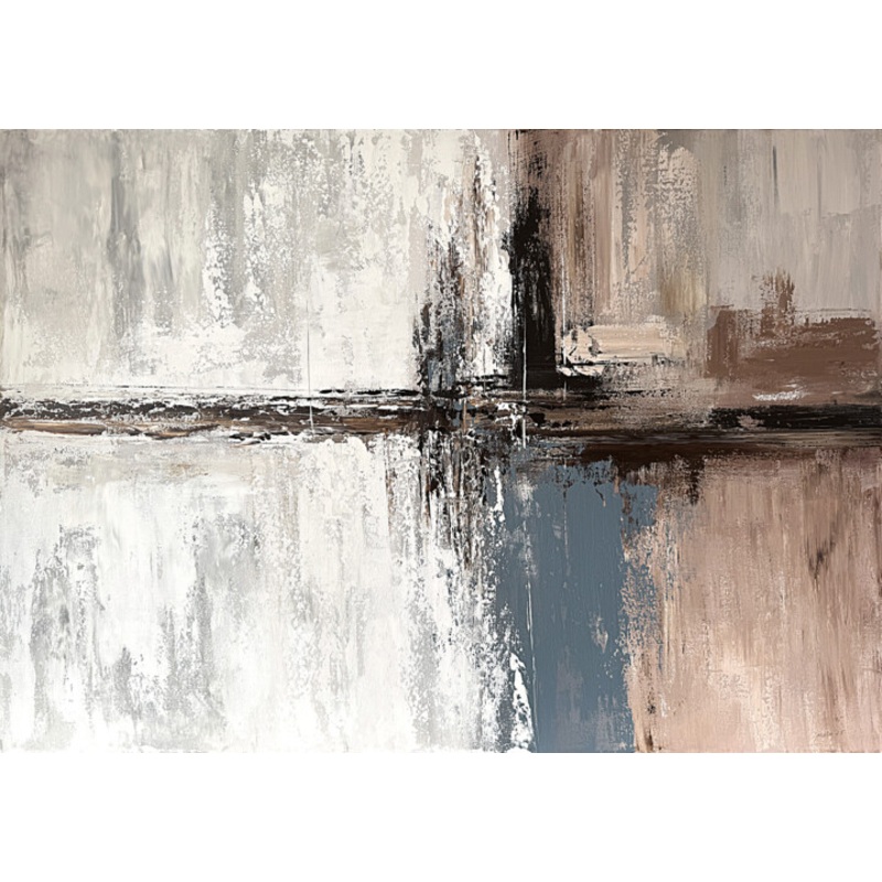 Xl Large Stillness Through Earthy Tones Painting by Tatiana Malinovscaia | ArtMajeur