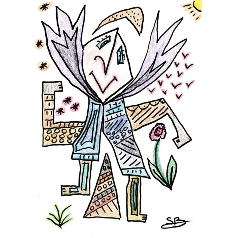 Eclat De Fantaisie  Drawing by Balavoine Sophie | ArtMajeur