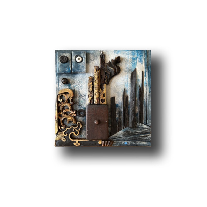 ‘Icebreaker’ Sustainable Art Wall Relief Collages by Jeff Doud | ArtMajeur