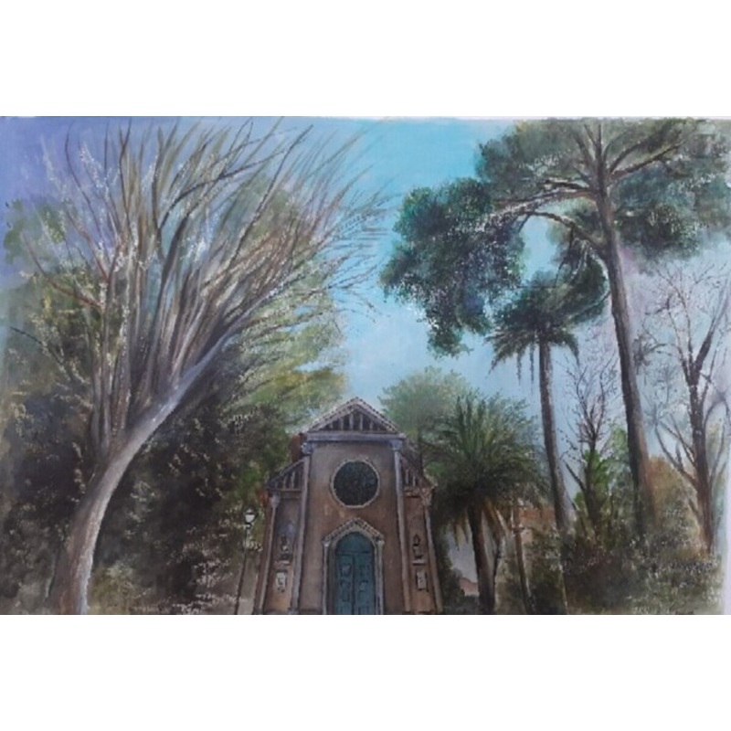 Jardim Do Palcio De Cristal Painting by Ione Cruso | ArtMajeur