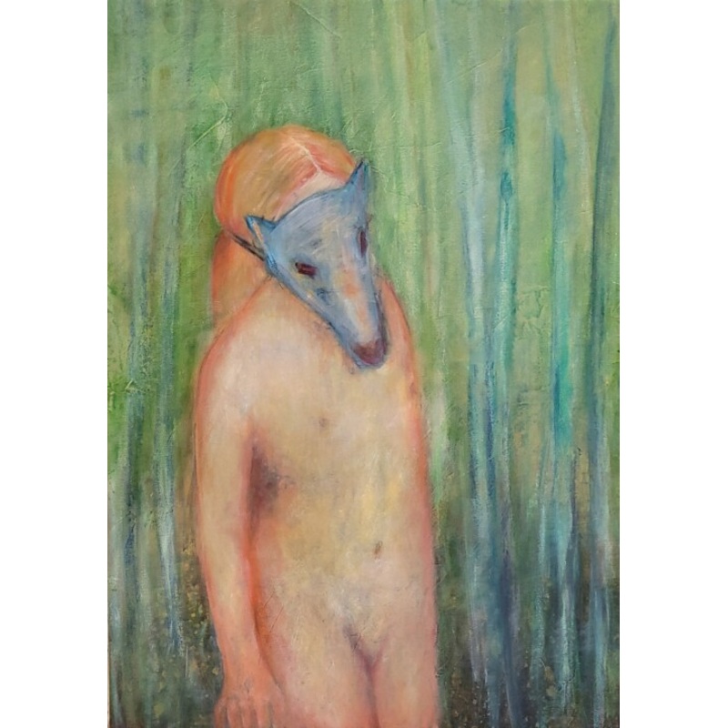 L’enfant Totem Painting by Isabelle Vialle | ArtMajeur