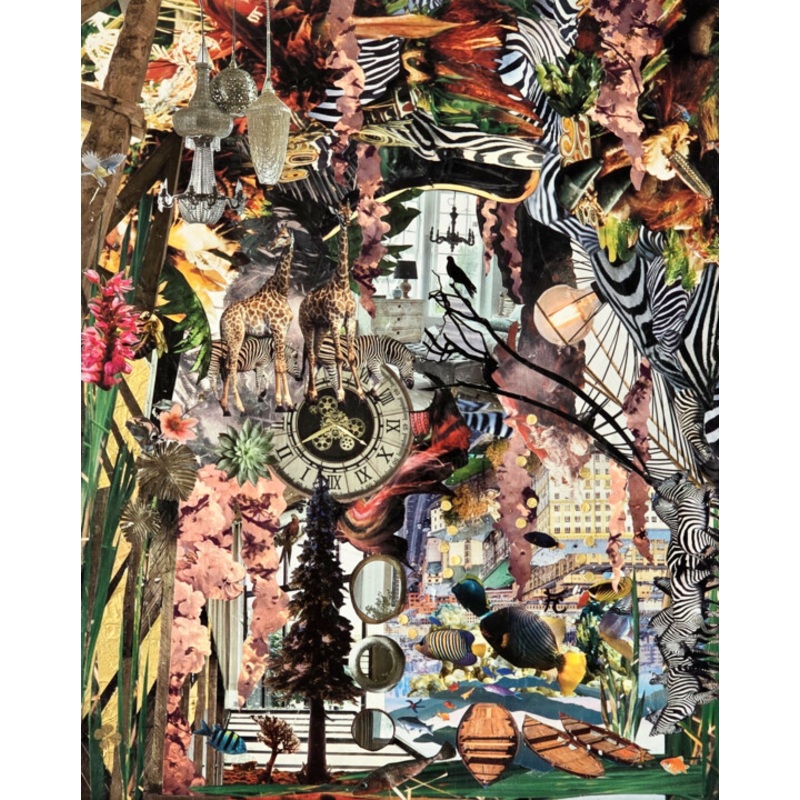Zbres Pleine Fleur Collages by Fc | ArtMajeur
