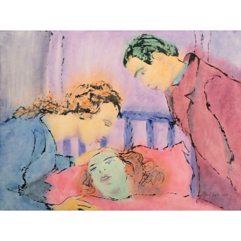 Whispers Of Recovery Painting by Marcel Garbi | ArtMajeur