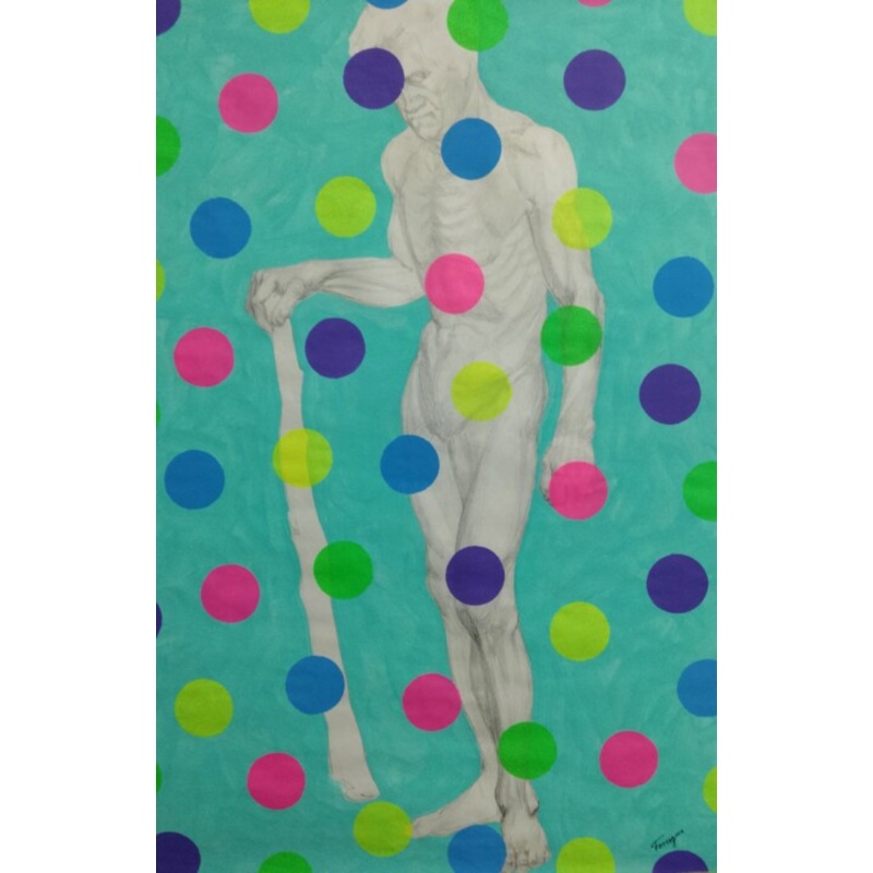 Yayoi Kusama 29 Painting by Kyrylo Bondarenko | ArtMajeur