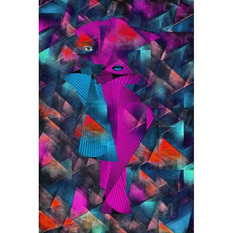 Woman With A Vase And The Rites Of Sprin Digital Arts by Charles Talkoff | ArtMajeur