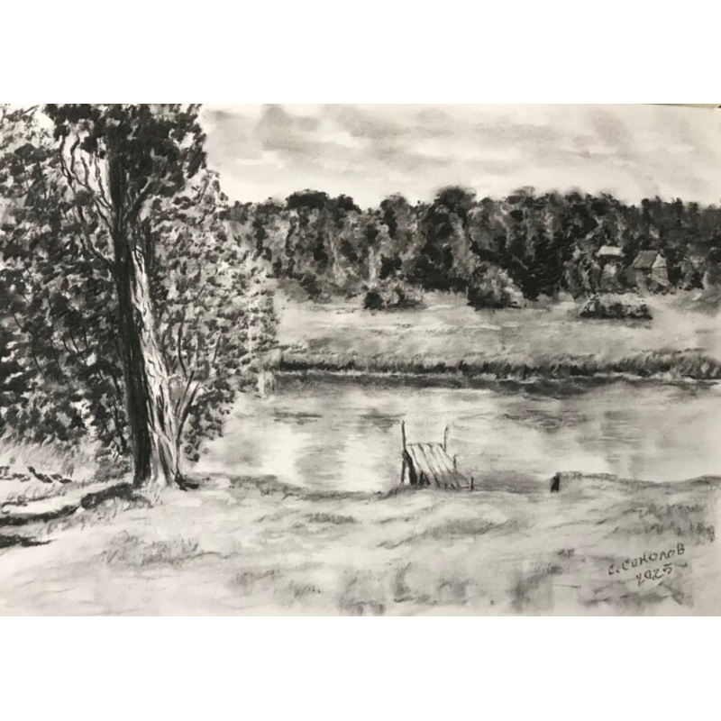Drawing by Sergei Sokolov | ArtMajeur
