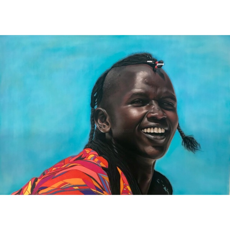 Zanzibar’s Smile Painting by Mela Luque | ArtMajeur