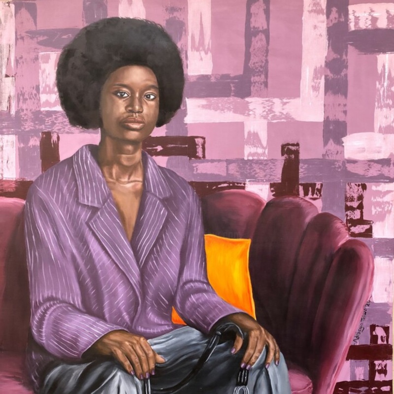 Yesterday’s Echo Painting by Adebayo Taiwo | ArtMajeur