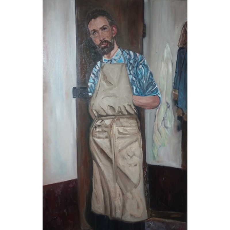Young Brancusi In Paris Painting by Valentina Baicuianu | ArtMajeur