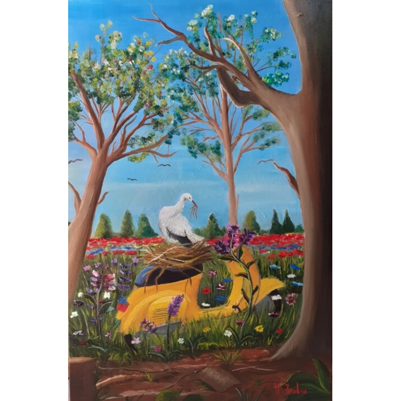 Arrivata La Primavera Painting by Monica Zambon | ArtMajeur