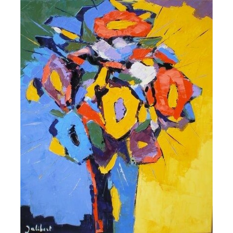 Etude Coloriste Painting by Francis Jalibert | ArtMajeur
