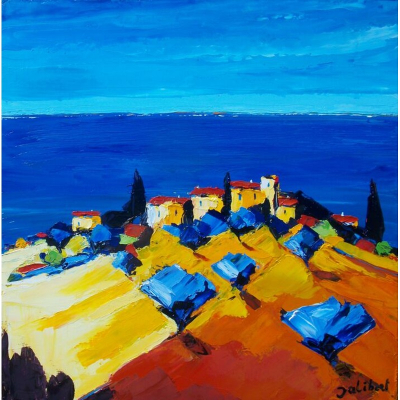 Vue Sur Le Large Painting by Francis Jalibert | ArtMajeur