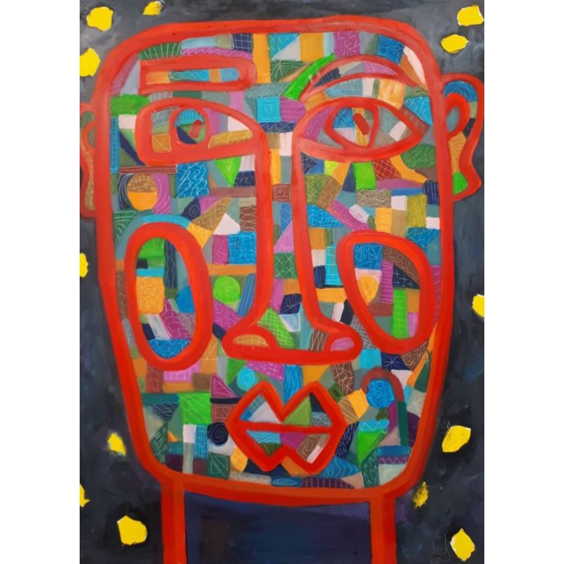 120 Tatoos Painting by Luc Lebon (luk) | ArtMajeur