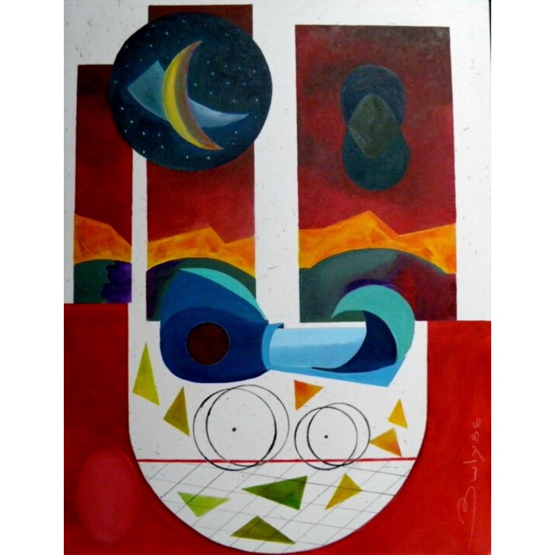A Baby In Space Drawing by Marc Bulyss | ArtMajeur