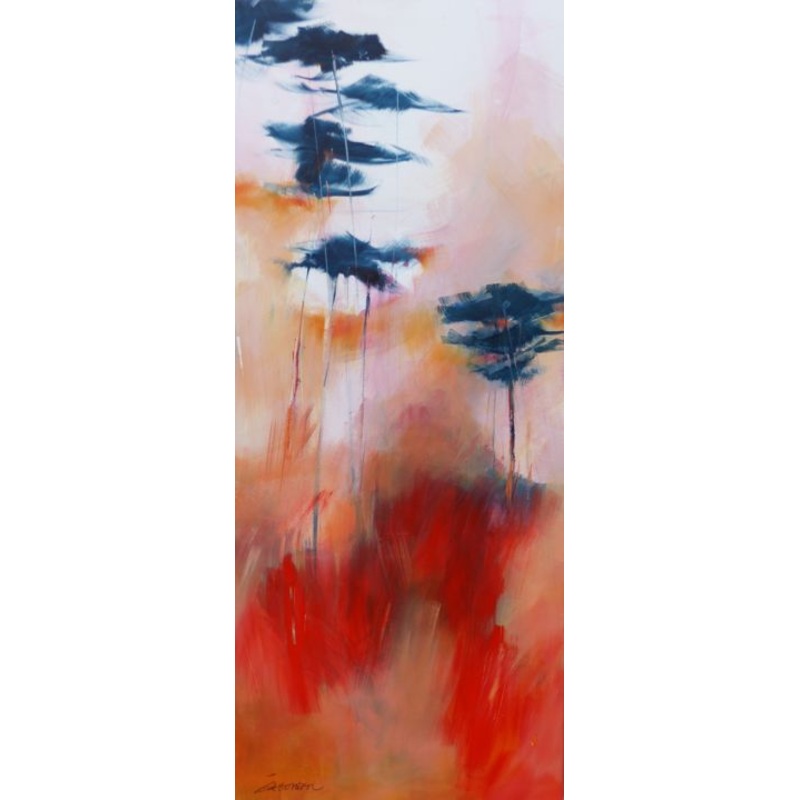 A L’abri Des Regards Ii Painting by Eva Gohier | ArtMajeur