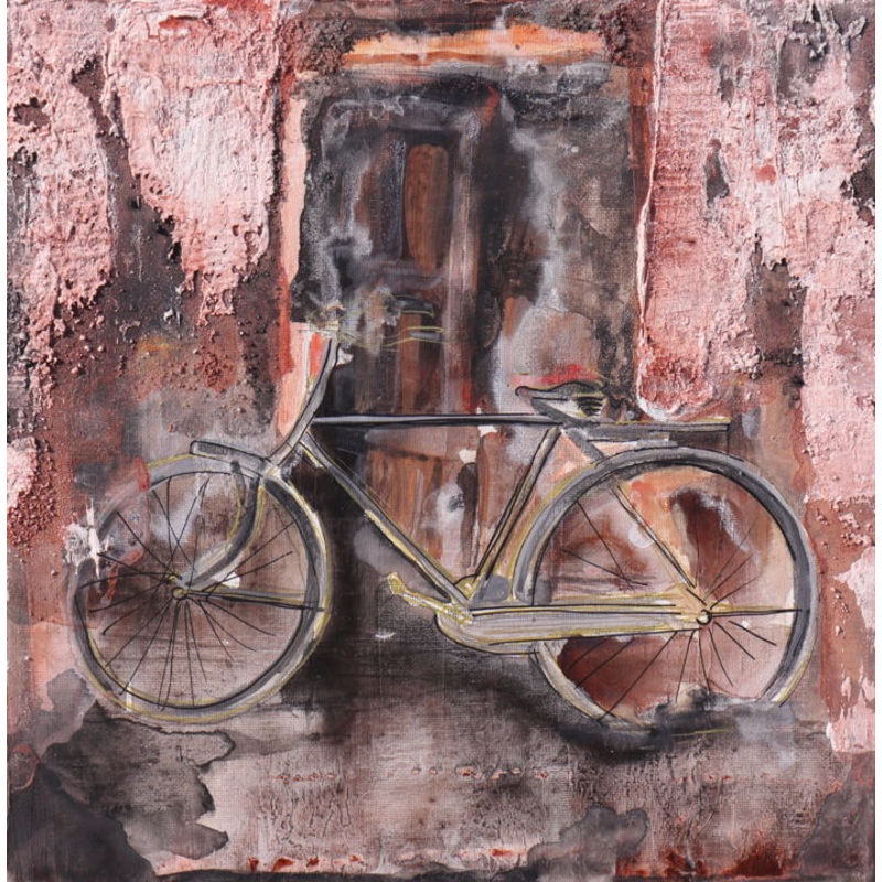 Your Bike Your Wall…my Memory Painting by Donatella Marraoni | ArtMajeur
