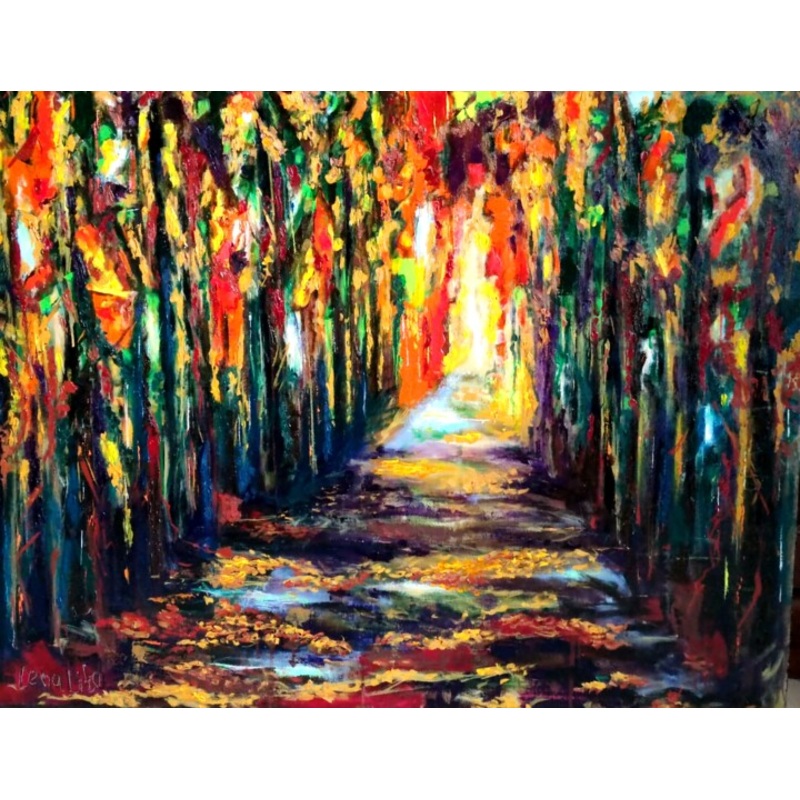 Walkawy Painting by Lena Lito | ArtMajeur