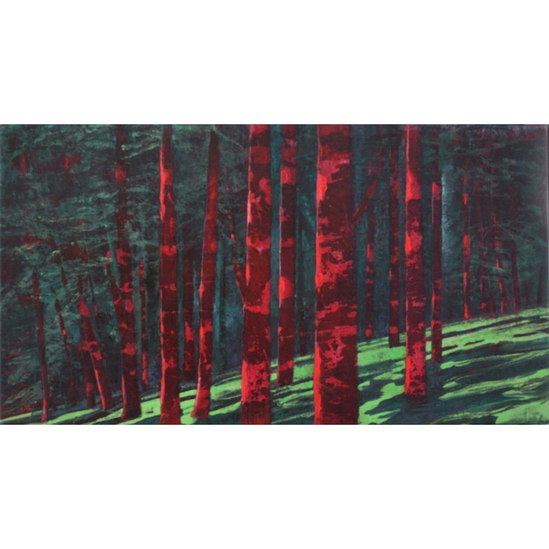 Zbrs Rouge Painting by Mireille D’Allanc | ArtMajeur
