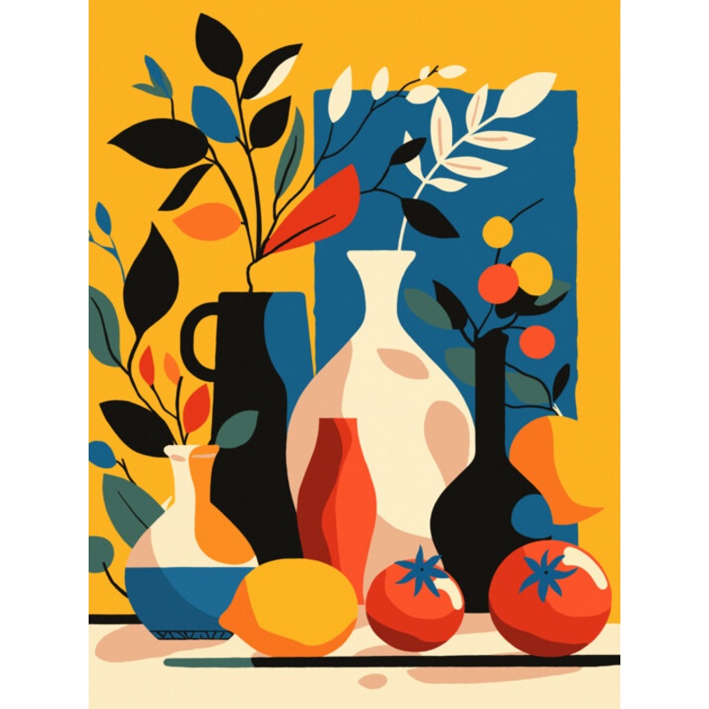 Abstract Still-Life Xxvi Painting by Kosta Morr | ArtMajeur