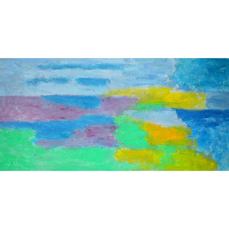 Zomerlandschap 6348 Painting by Engelina Zandstra | ArtMajeur