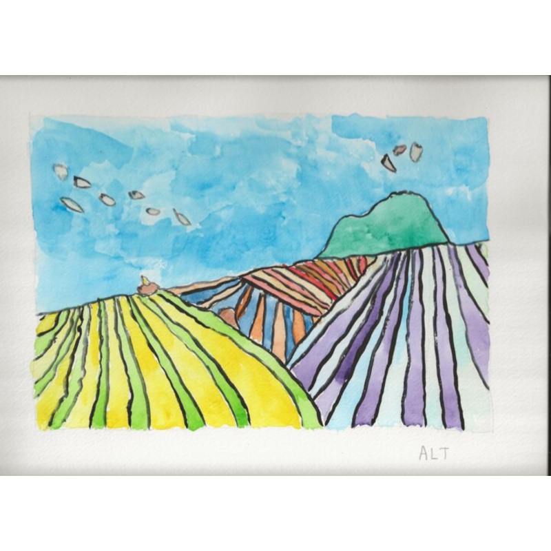 La Campagne Tranquille Il Manque Les Painting by Arnaud De La Tour | ArtMajeur