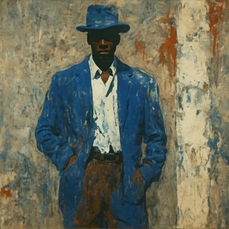 A Study In Color And Confidence: The Ess Painting by Jan Keteleer | ArtMajeur