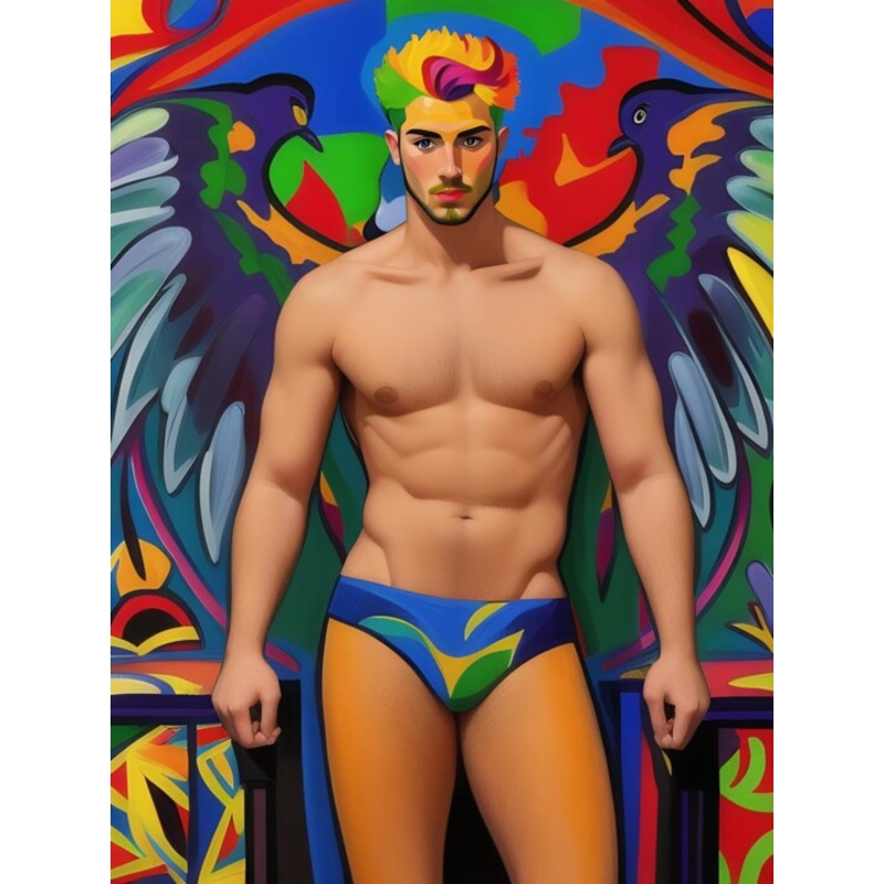Alcor Art Bird  Man 001241023 Digital Arts by Alcorart Alcor | ArtMajeur