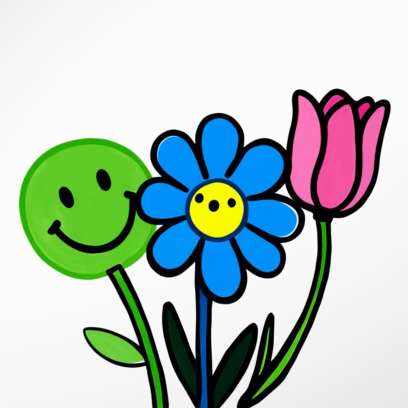 Why Are You Always Smiling Painting by Ivy Blue | ArtMajeur