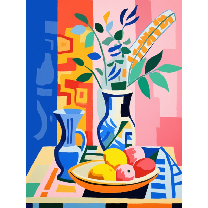 Abstract Still-Life Xxv Painting by Kosta Morr | ArtMajeur