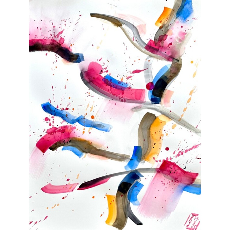Zeitminimalismus Iii Painting by Klaus Stieghorst (KS) | ArtMajeur