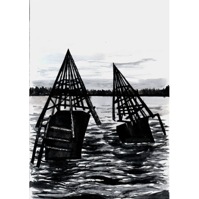 / In Free Floating Drawing by Vladimir Abaimov | ArtMajeur