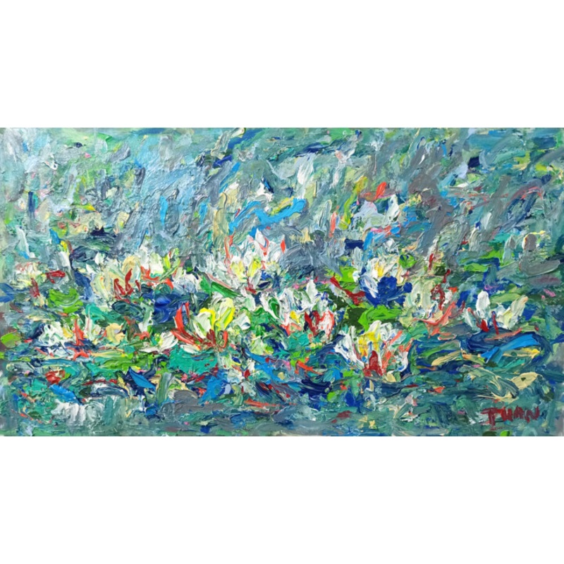 Morning In The Lake 01 Painting by Anh  Tuan Le | ArtMajeur