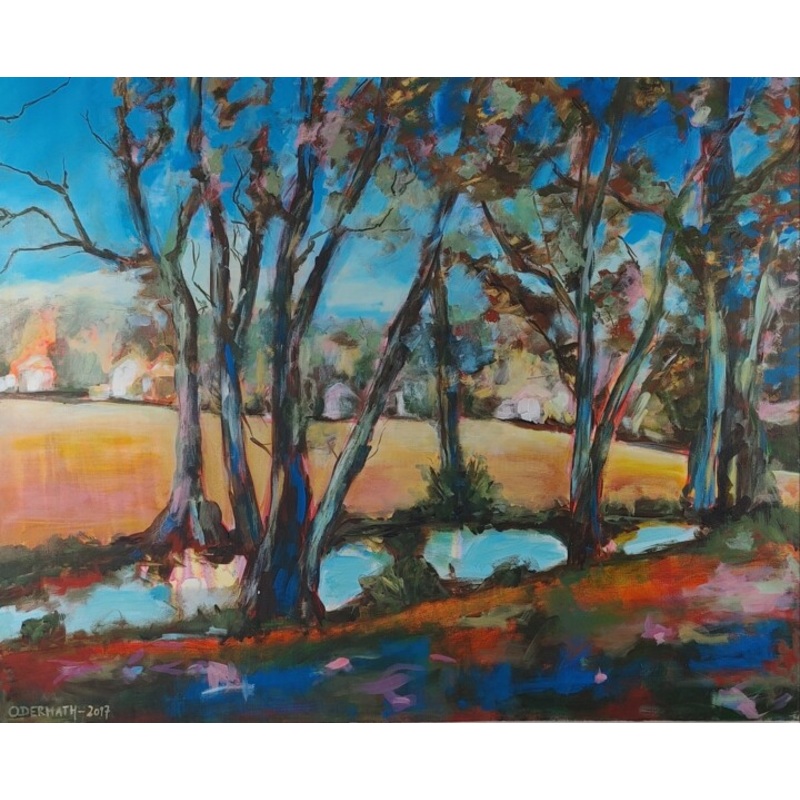Wilhelmsbad Painting by Ursula Odermath | ArtMajeur