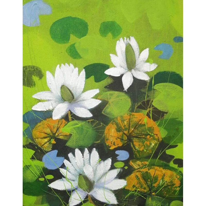 Worshipping The Sun Painting by Kasun Milinda | ArtMajeur