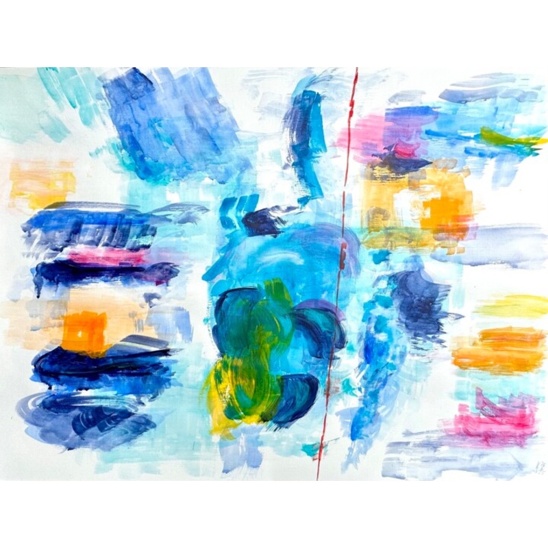 Zeitfenster Vi Painting by Klaus Stieghorst (KS) | ArtMajeur