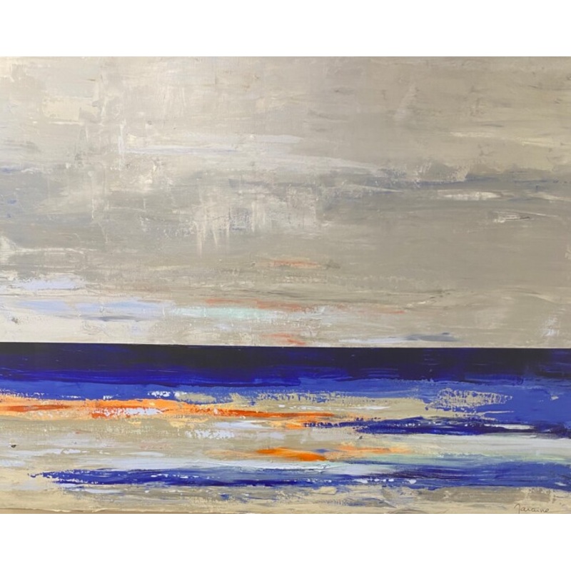 Lhorizon Painting by Florence Maraine Bertrand | ArtMajeur