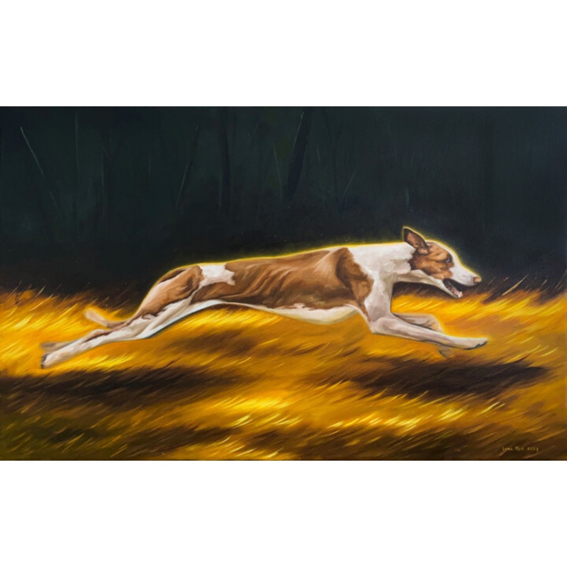 Without Looking Back Painting by Lena Med | ArtMajeur