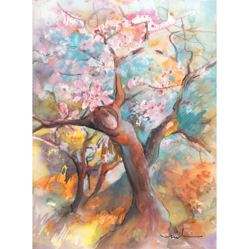 Women And Trees 06 Painting by Miki De Goodaboom | ArtMajeur