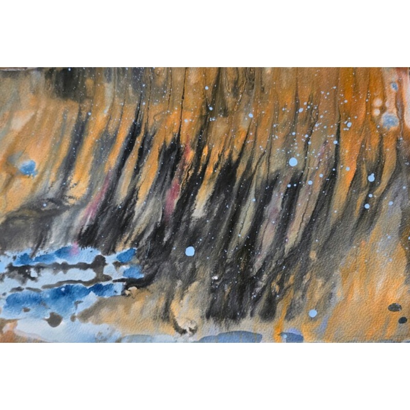 Winter Marsh Painting by Ewa Mociszko | ArtMajeur