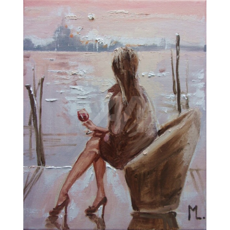 My Venice  (2024) Painting by Monika Luniak | ArtMajeur
