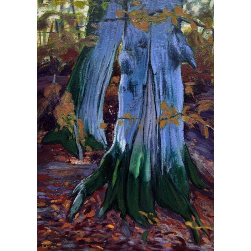 ”The Ancient Guardian” Painting by Raffi Ghazaryan | ArtMajeur